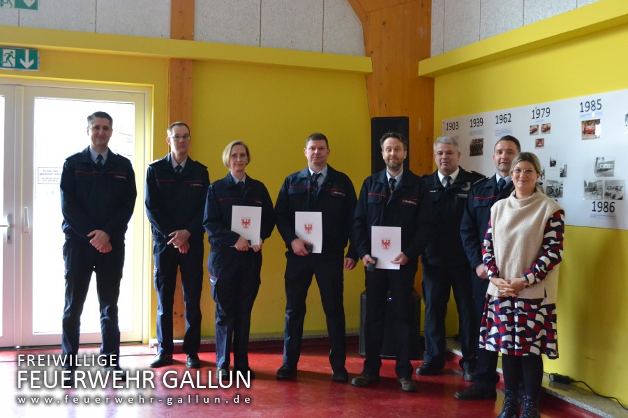 120 Jahre Feuerwehr Gallun - Geburtstagsbrunch